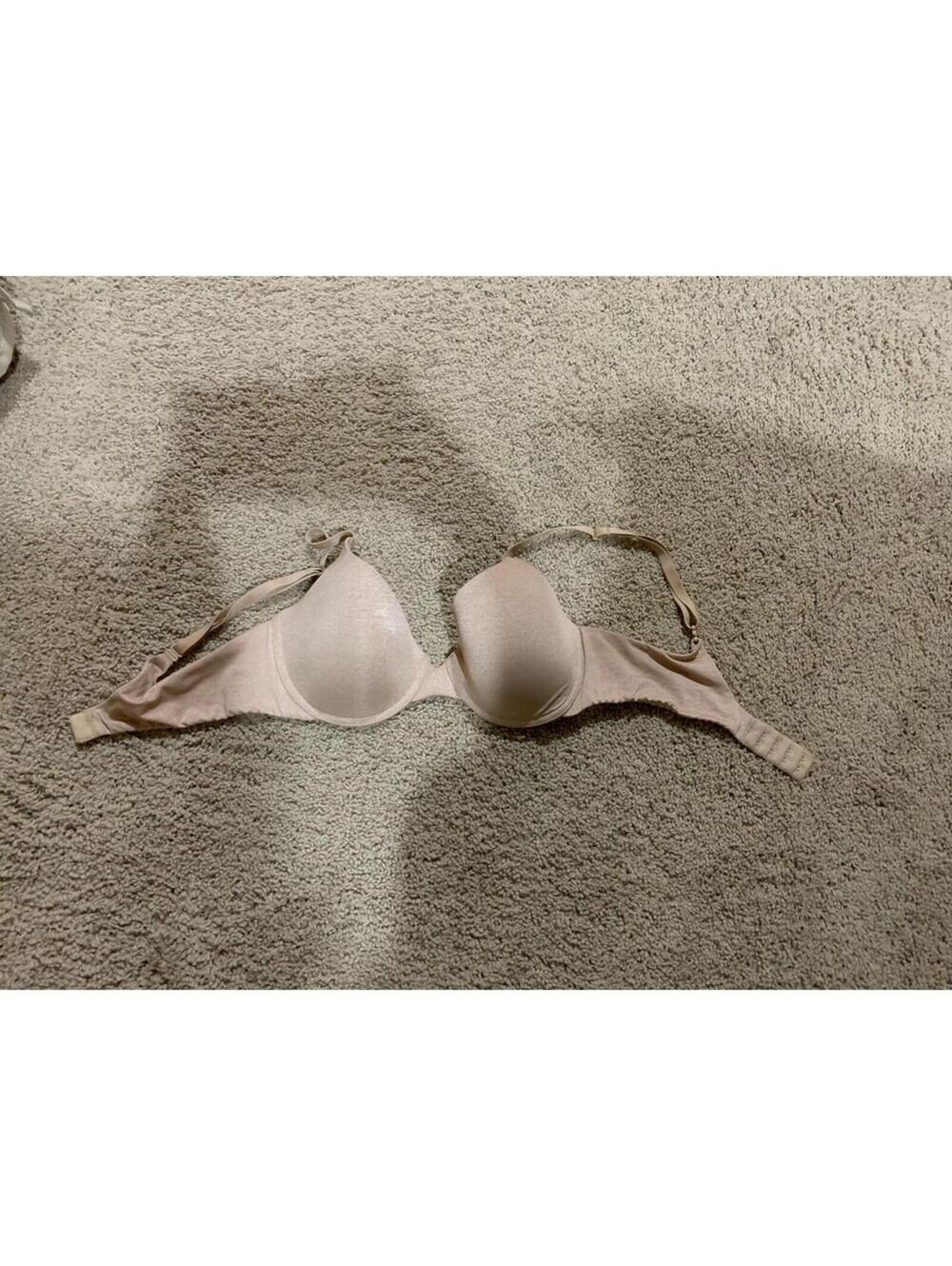 Victoria's secret Semi demi multi way full coverage bra beige nude 34C